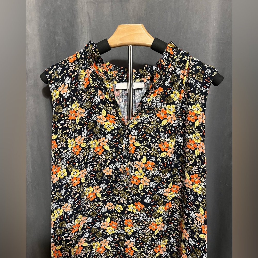 Floral Sleeveless Top